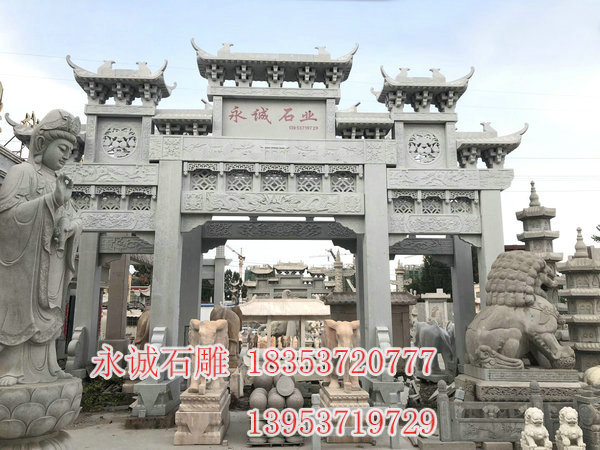 石雕牌坊、石栏杆清洗的7种主流方法