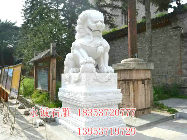 摆狮子像要考虑地形地势