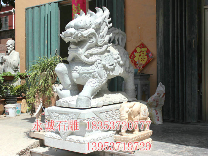 石雕麒麟