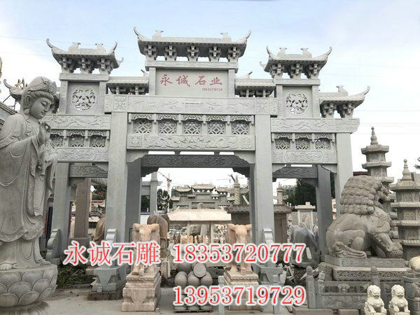 石雕牌坊、石栏杆清洗的7种主流方法