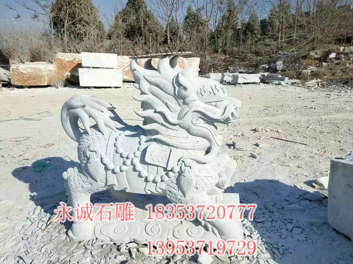石雕麒麟